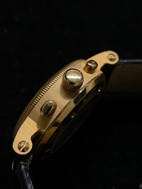 MUHLE GLASHUTTE Limited Edition 18K Yellow Gold Automatic Chronograph Date - $50K Appraisal Value! ✓ APR 57