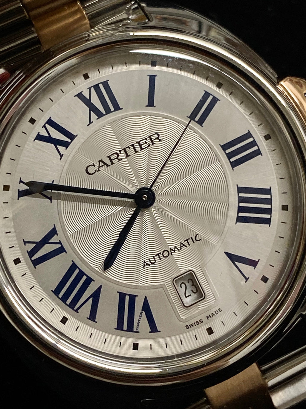 CARTIER Cle De Cartier Two-Tone Stainless Steel & 18K Rose Gold | APR57