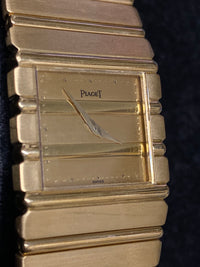 PIAGET Vintage 1980s Polo 18K Yellow Gold Watch, Ref. #7131 C 701 - $40K Appraisal Value! ✓ APR 57