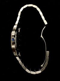 CARTIER Santos Galbee Two-Tone SS & 18K YG Wristwatch, Ref. #1566 - $10K Appraisal Value! ✓ APR 57