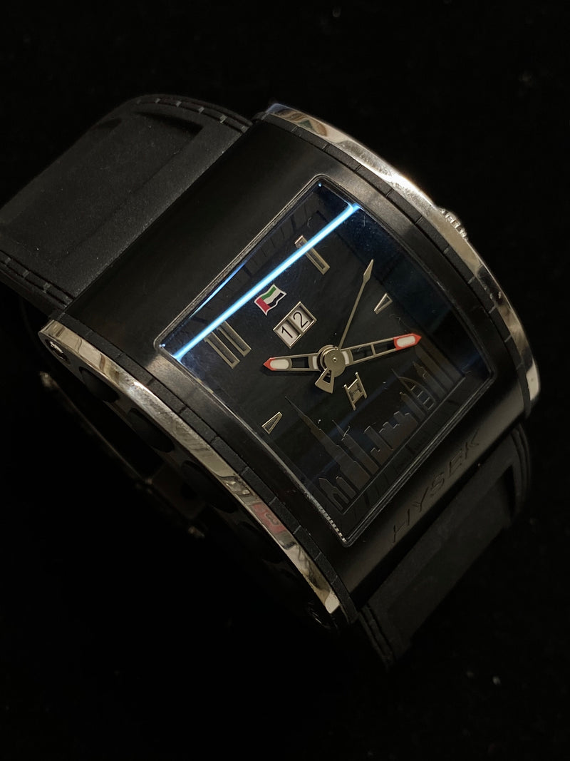 JORG HYSEK Black Stainless Steel Kilada U.A.E Limited Edition of Only 30 Watches Ever Made! - $8K Appraisal Value! APR 57