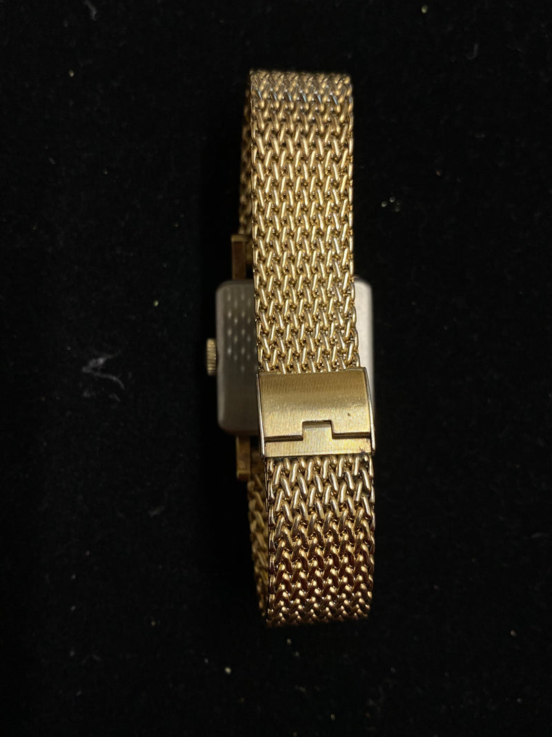 MURALT Vintage 1940's Art Deco Style Gold Tone Mechanical Watch w/ Fancy Lugs - $6K Appraisal Value! ✓ APR 57