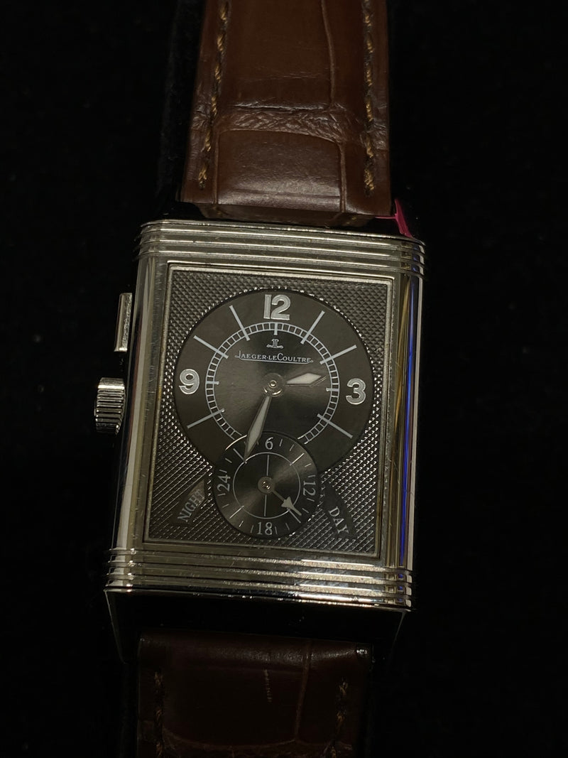 JAEGER LECOULTRE Limited Edition Reverso XL Dual Model Stainless Steel Men's Watch - Only 20 Made! - $40K Appraisal Value! ✓ APR 57