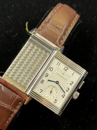 JAEGER LECOULTRE Limited Edition Reverso XL Dual Model Stainless Steel Men's Watch - Only 20 Made! - $40K Appraisal Value! ✓ APR 57
