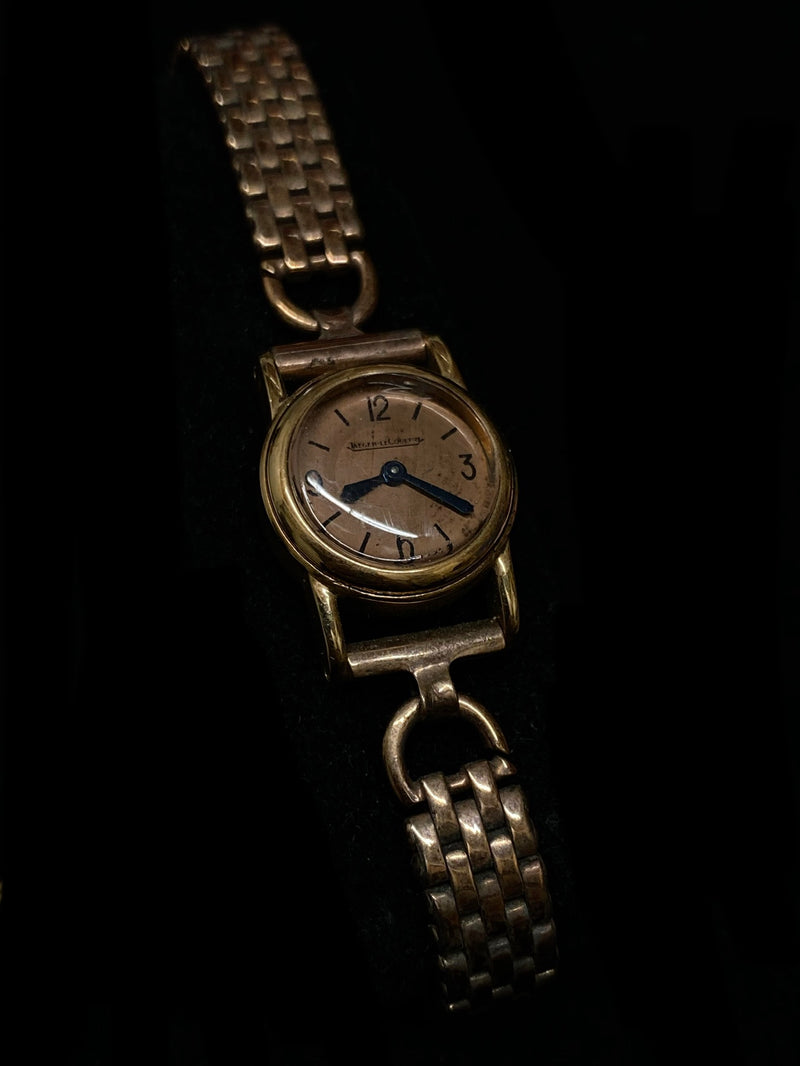 JAEGER LECOULTRE Vintage 1930's Rose Gold Art Deco Style Ladies Watch - $15K Appraisal Value! ✓ APR 57