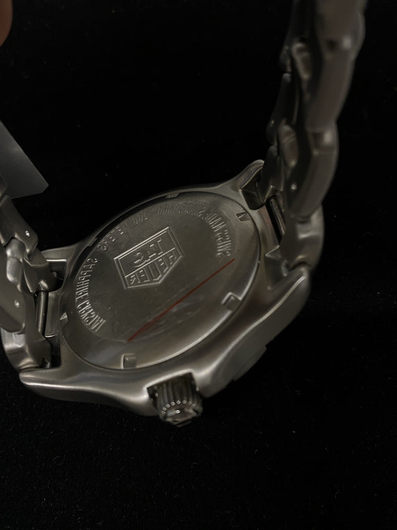 TAG HEUER Link 200 Meter Stainless Steel Men's Quartz Watch w/ Date - $3.5K Appraisal Value! ✓ APR 57