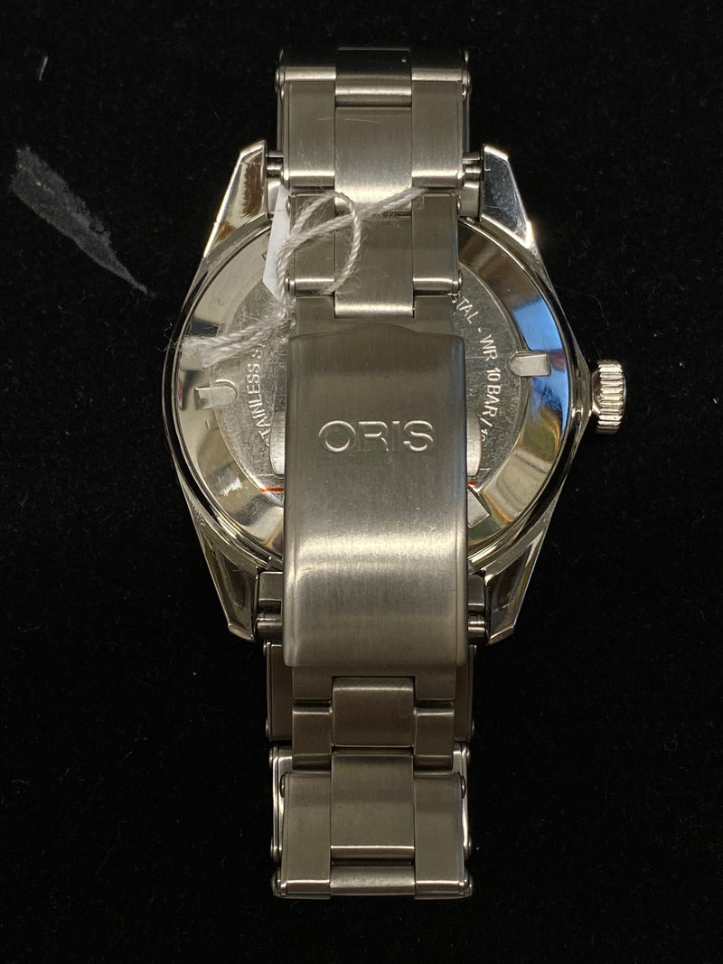 ORIS Diving SS Men’s Automatic Perpectual Watch $5K Value w/ CoA APR 57