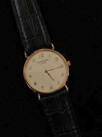 PATEK PHILIPPE 18K Rose Gold Mechanical Men’s Mechanical Watch Ref. #3820 - $50K Appraisal Value! ✓ APR 57