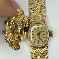 One Of A Kind Baume&Mercier Ladys Wristwatch Dimond Rubis 14k G - $30K APR w COA APR57