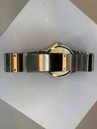 TISSOT Rare Watch SS & Gold Tone w/ Silver Dial & Date Feature  - $4K APR w COA! APR57