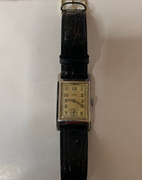 Zentra Art Deco Mans Very Rare Watch 1935s Rare Case Mechanical - $4K APR w COA! APR57