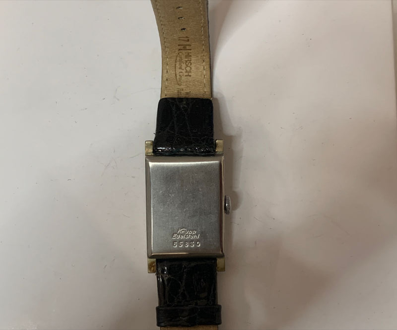 Zentra Art Deco Mans Very Rare Watch 1935s Rare Case Mechanical - $4K APR w COA! APR57