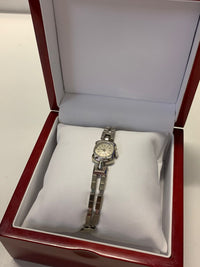 Wittnauer Ladys Vintage Watch 10k White Gold Filled SS Bracelet - $6 APR w COA! APR57