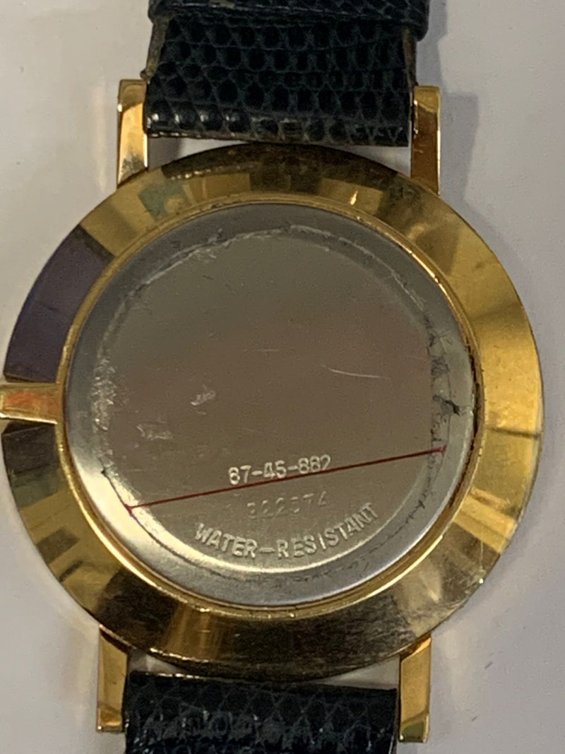 Movado Museum Unisex Watch Gold Tone SS Original Strap - $2K APR w COA!! APR 57