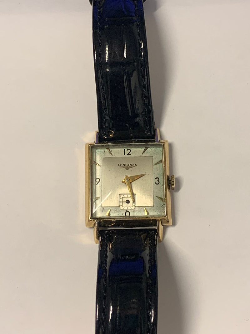 Longines 14Kg Gold Watch Rectangular Case Mechanic Movement - $10K APR w COA!!!! APR57