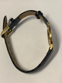 Movado Museum Gold Tone SS Watch Aftermarket Lizard Strap - $2K APR w COA APR57