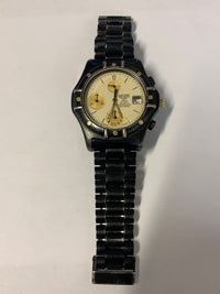 Heuer Mans Rare Watch PVD Metallic Collector Piece Quartz Mov - $10 K APR w COA! APR57