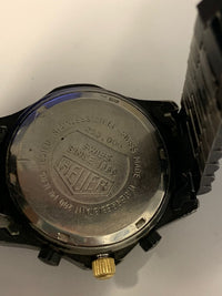 Heuer Mans Rare Watch PVD Metallic Collector Piece Quartz Mov - $10 K APR w COA! APR57