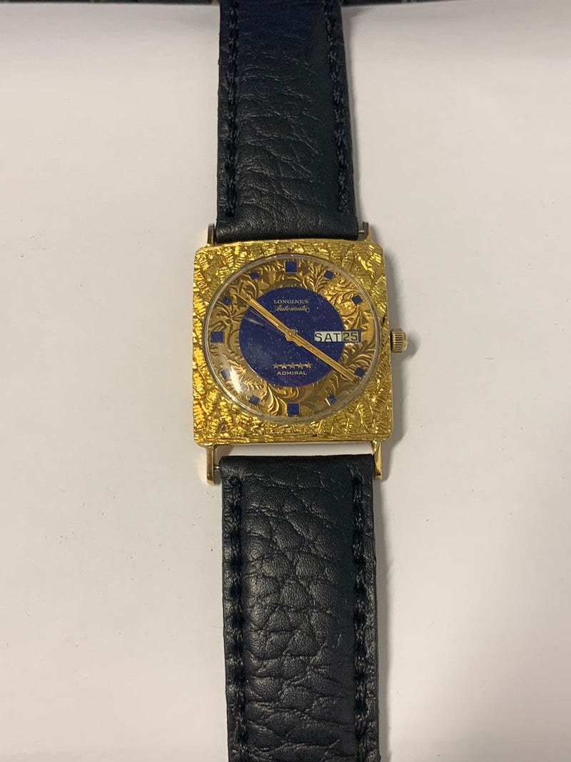 Longines 18K Gold Unusual Watch Day/Date Rare Model Auto - $30K APR w COA!!!!!!! APR57