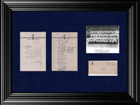 NEW YORK YANKEES 1010 WINS Letter w/ 25 Signatures Including Key Players Joe McCarthy, John Lindell, Hershel Martin, 1944 - $6K VALUE* APR 57