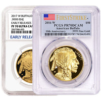 1 oz Proof American Gold Buffalo Coin PR70/PF70 (Random Year, Varied Label, PCGS or NGC) APR 57