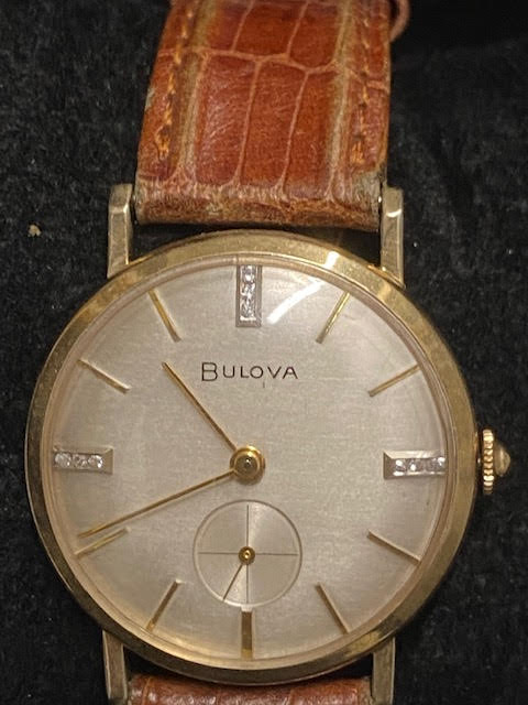BULOVA Vintage Circa 1950s Classic Round 10K Yellow Gold Watch -$4K APR w/ CoA! APR 57