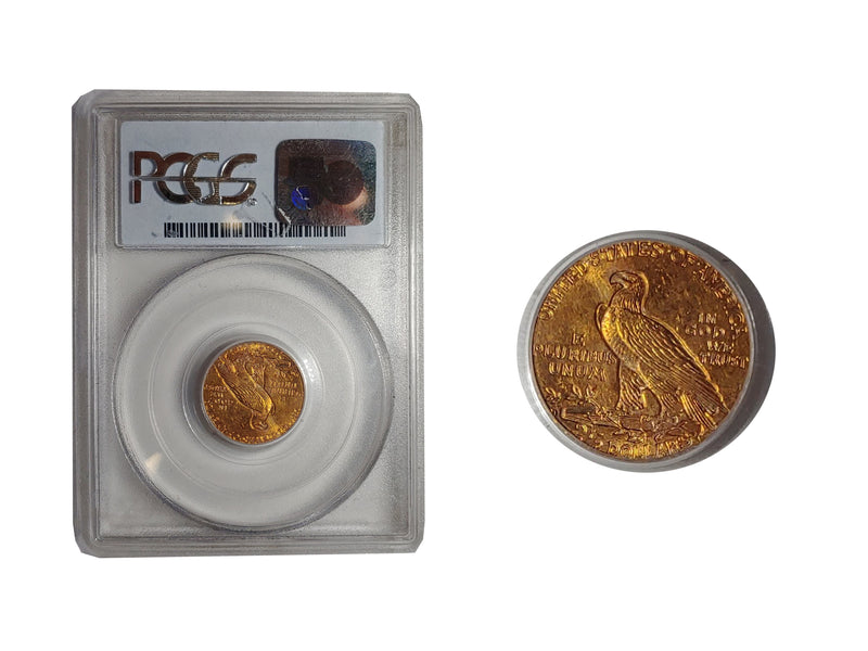 1914-D Indian Head Quarter Eagle MS-63 (PCGS) - $3K APR Value w/ CoA! ✿✓ APR 57