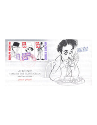 Al Hirschfeld Autographed Charlie Chaplin Envelope - $1K APR Value w/ CoA! APR 57