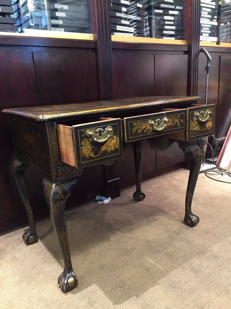 Antique Chinoiserie Wooden Desk Chippendale Style c. 1800s - Apr Value: $80K!* APR 57