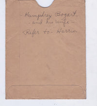 HUMPHREY BOGART & MAYO METHOT BOGART Rare Signed 1943 Photograph - $60K VALUE w/ CoA! APR 57