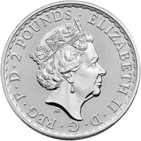 2021 1 oz British Silver Britannia Coin (BU) APR 57