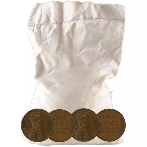 Wheat Pennies 1 Pound Mixed Bag APR 57