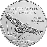 2020 1 oz American Platinum Eagle (BU) APR 57