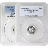 1/10 oz American Platinum Eagle Coin PCGS PR69 DCAM (Random Year) APR 57