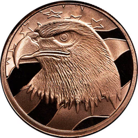 1 oz SilverTowne Eagle Copper Round (New) APR 57