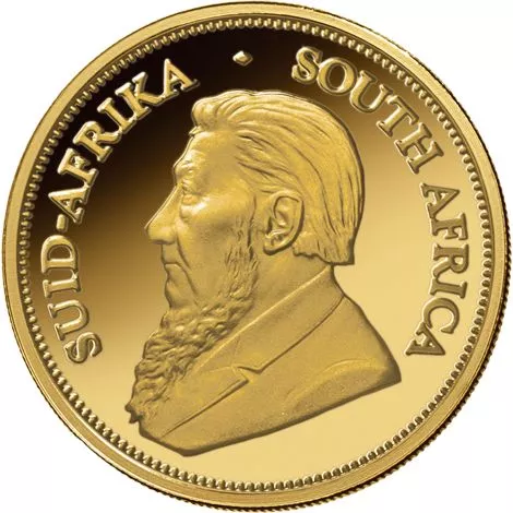 1 oz South African Gold Krugerrand Coin (Random Year, BU) APR 57