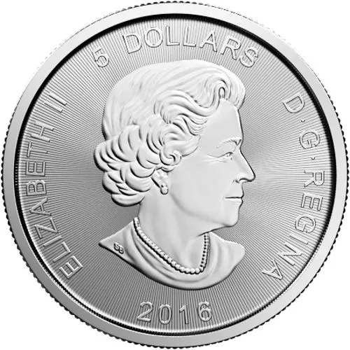 2016 1 oz Canadian Silver Cougar Predator Series Coin (BU) APR 57