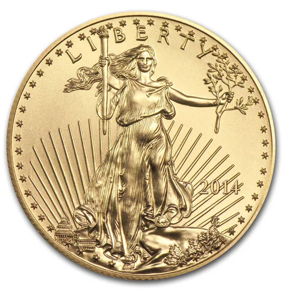 1/4 oz American Gold Eagle (Random Year) APR 57