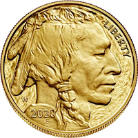 assorted modern dates 1 oz Proof American Gold Buffalo Coin (Box + CoA) APR 57
