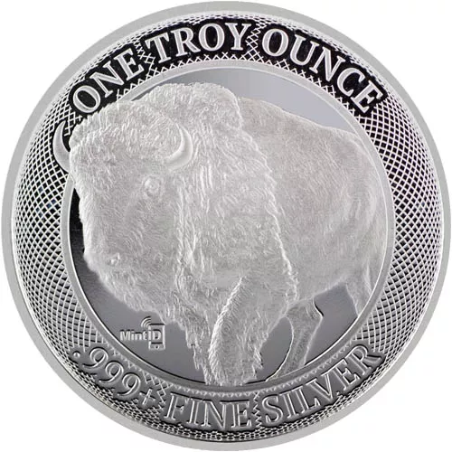 1 oz MintID Buffalo Silver Round (New) APR 57