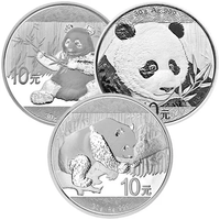 30 Gram Chinese Silver Panda Coin (Random Year, Varied Condition) APR 57