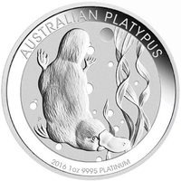 1 oz Australian Platinum Platypus (Random Year) APR 57