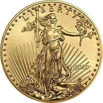 Assorted modern dates 1/4 oz Proof American Gold Eagle Coin (Box + CoA) APR 57