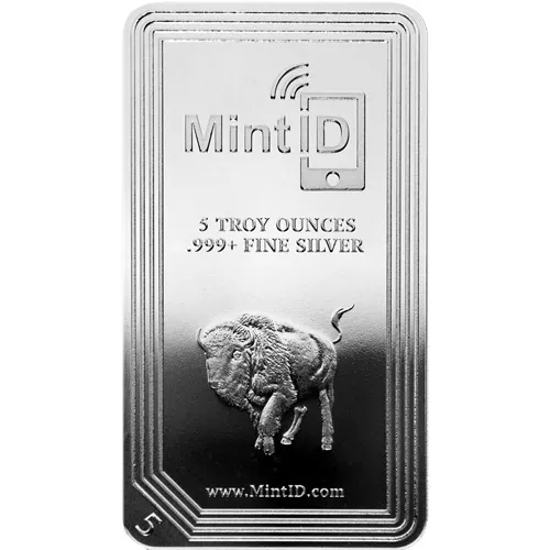 5 oz MintID Silver Bar (New) APR 57