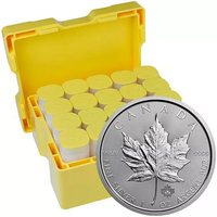 2021 1 oz Canadian Silver Maple Leaf Monster Box (500 Coins, BU) 12/15/2020 APR 57