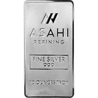 10 oz Asahi Silver Bar (New) APR 57