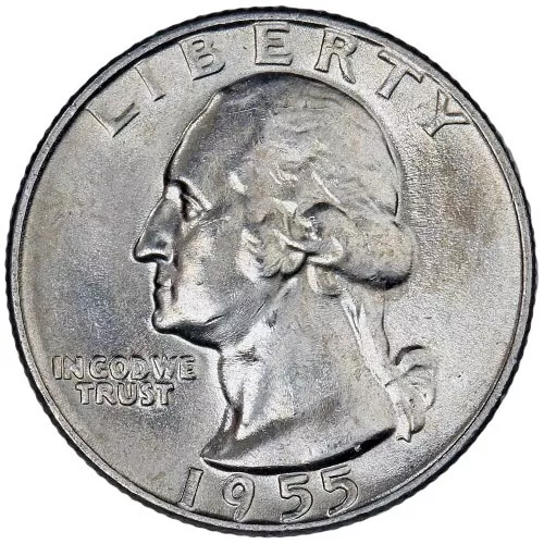 90% Silver Washington Quarters ($10 Tube, Circulated) APR 57