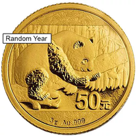 3 Gram Chinese Gold Panda Coin (Random Year, Unsealed) APR 57