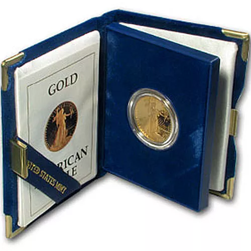 1/2 oz Proof American Gold Eagle (Random Year, Box + CoA) APR 57