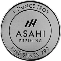 1 oz Asahi Silver Round (New) APR 57